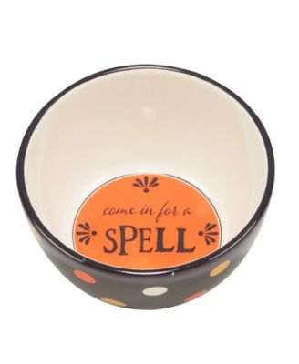 Spooky Halloween Set of 4 Ice Cream Bowls, Service for 4