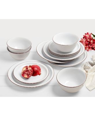 Farmhouse 12 Pc. Dinnerware Set, Service for 4