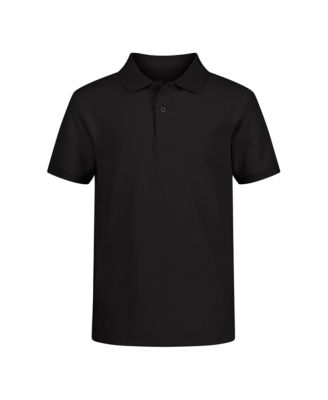 Big Boys Uniform Stretch Double Piqu&eacute; Polo
