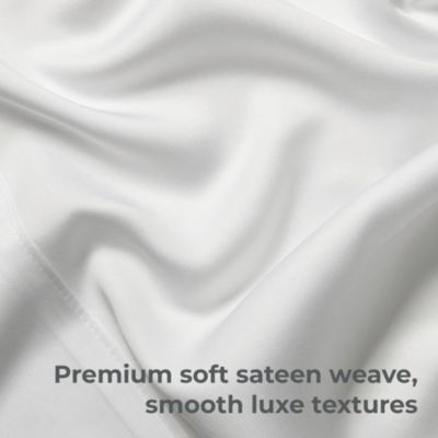 Resort Sateen Viscose 4-Pc. Sheet Set, Split King