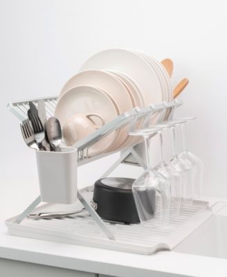 Sink Side Foldable Dish Rack, Large