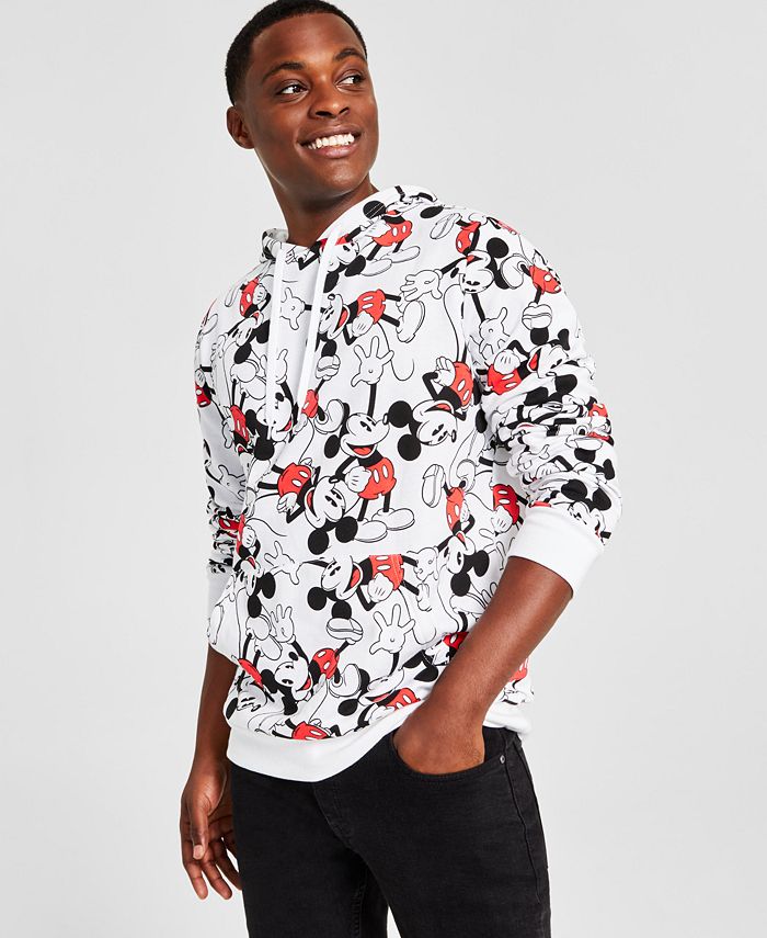 Mens mickey sales hoodie