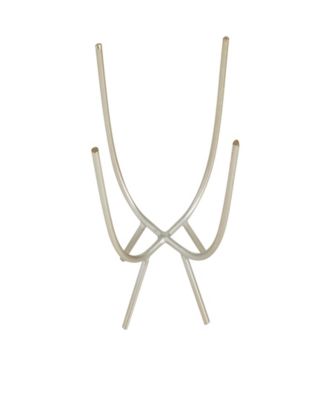 Metal Small Planter with Removable Stand Set of 2 