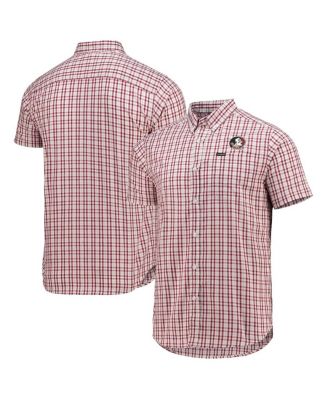 Men's Columbia Garnet Florida State Seminoles Rapid Rivers Logo Button ...
