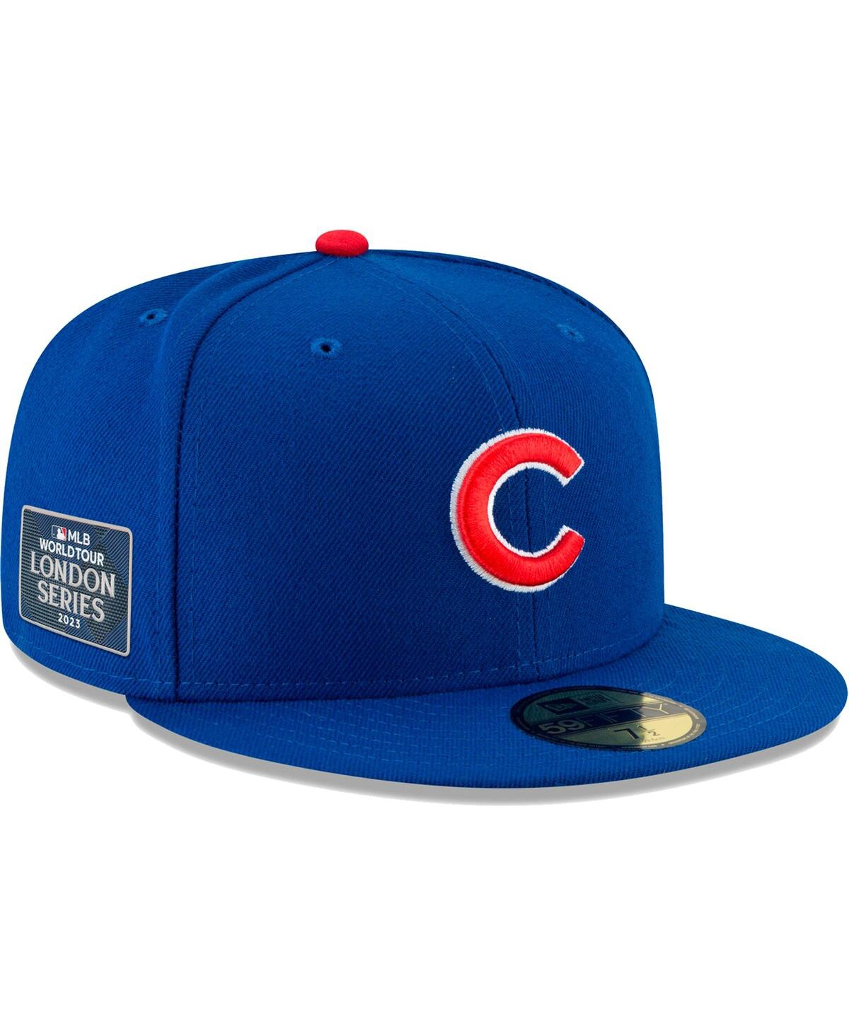 Shop New Era Men's  Royal Chicago Cubs On-field 2023 World Tour London Series 59fifty Fitted Hat