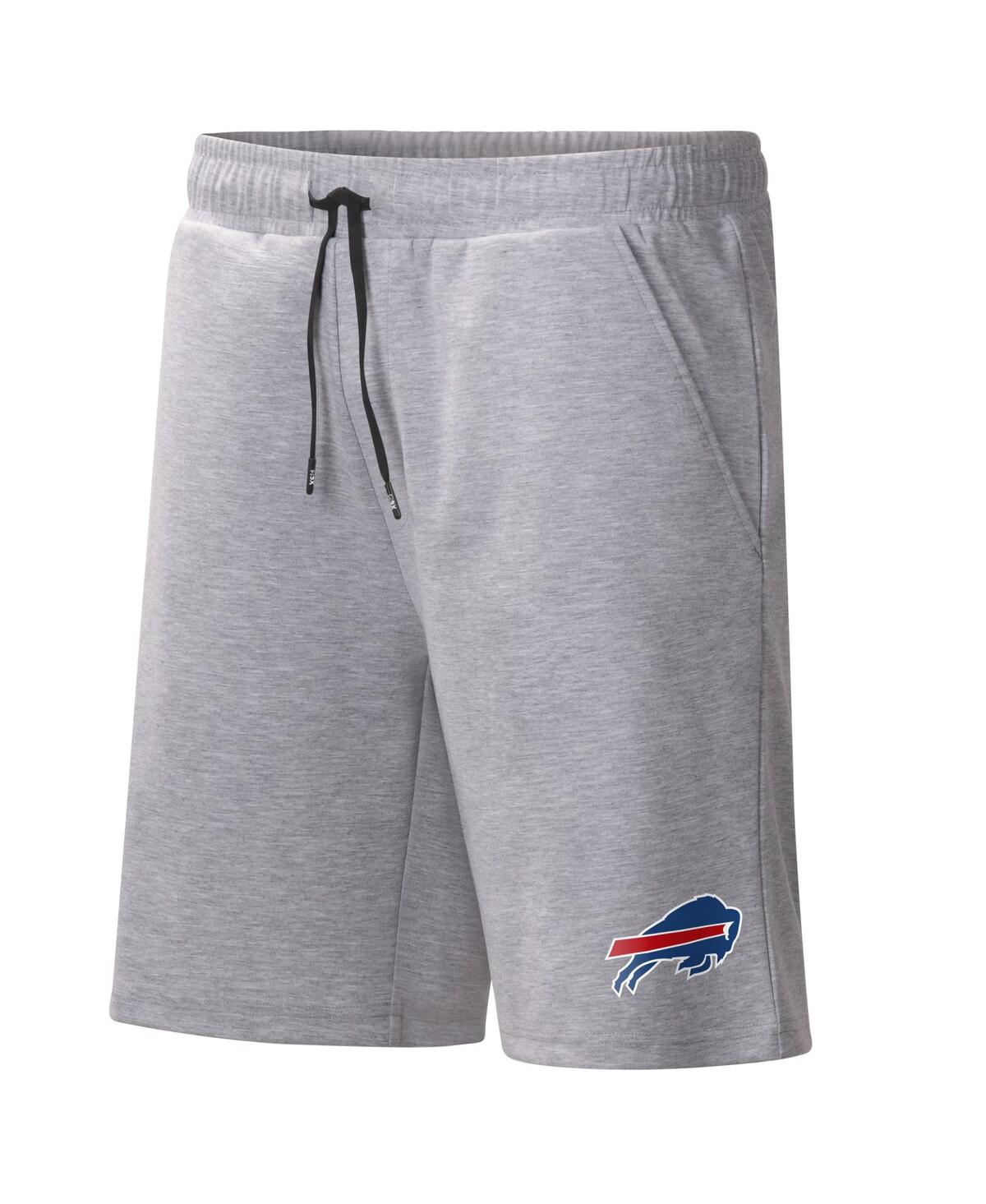 Shop Msx By Michael Strahan Men's  Heather Gray Buffalo Bills Trainer Shorts