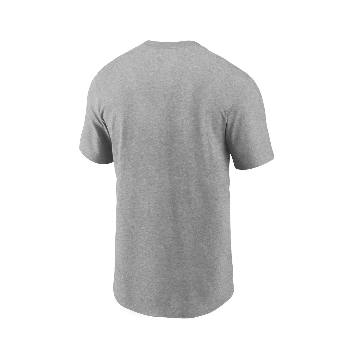 Мужская футболка Nike Heathered Gray Tennessee Titans Team Athletic — фото 4