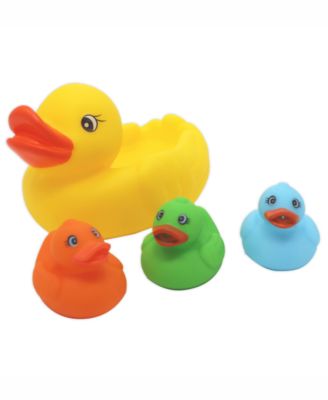 Baby Boys or Baby Girls Bath Towel, Washcloth, and Toys, 9 Piece Set