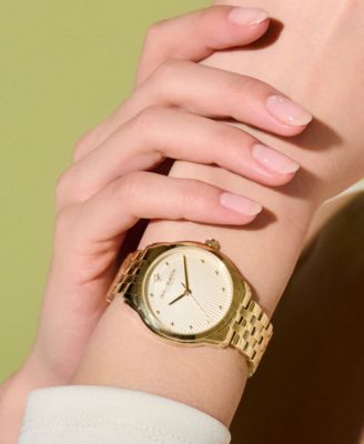 Women's Celestial Starlight Ion Plated Gold-Tone Steel Watch 36mm