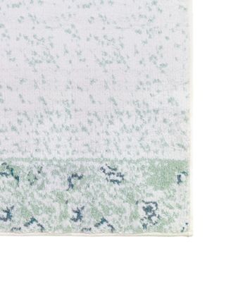 Coastal Terrazzo Cotton Bath Rug, 24" x 60"