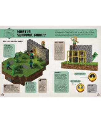 Barnes & Noble Minecraft- Guide To Survival Updated By Mojang AB - Macy's