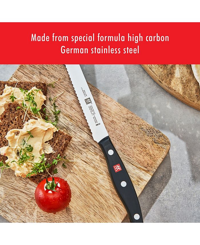 Zwilling J.A. Henckels Twin Signature 5" Serrated Utility Knife Macy's