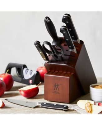 J.A. Henckels Pro 7-Pc. Cutlery Set with Bonus Sharpener