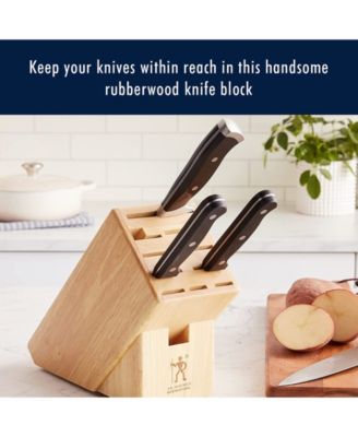 HENCKELS International 11-slot Hardwood Knife Block