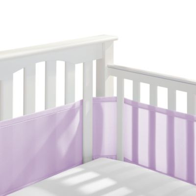 Breathable Mesh Liner for Full-Size Cribs, Classic 3mm Mesh (Size 4FS Covers 3 or 4 Sides)