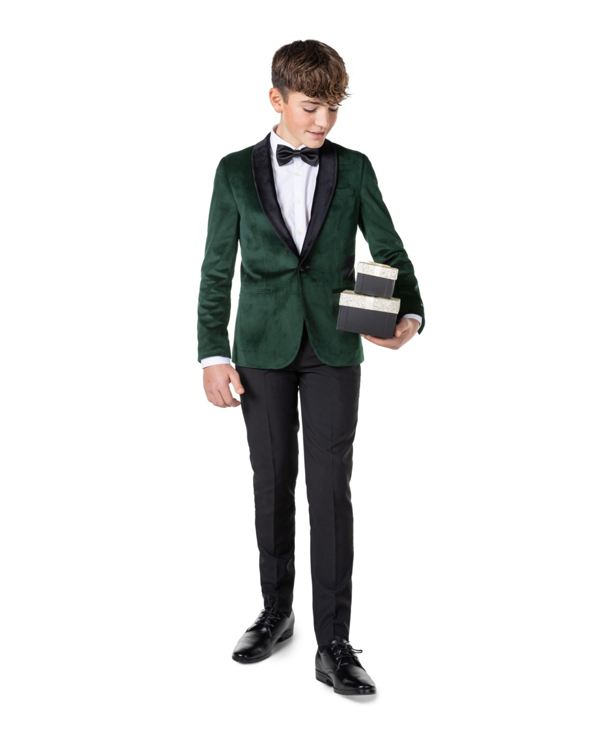 OppoSuits Big Boys Full Sleeves Dinner Jacket