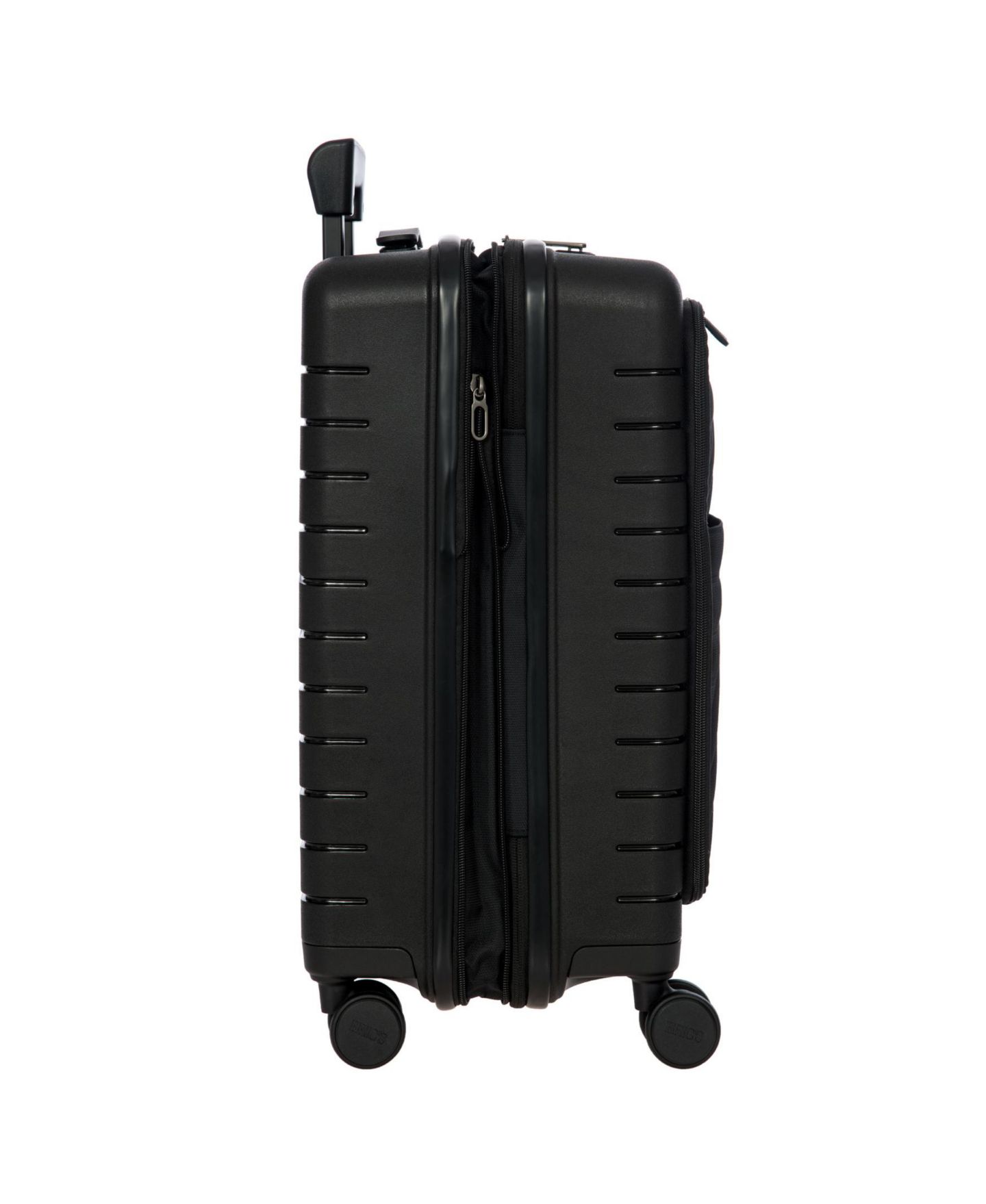Чемодан Bric's B Y Ulisse Small Softside Front Carry-on Spinner with Pocket, цвет: Чёрный — фото 7
