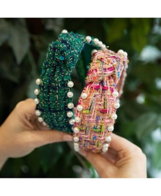 Women's It Girl Pearl Headband - Teal