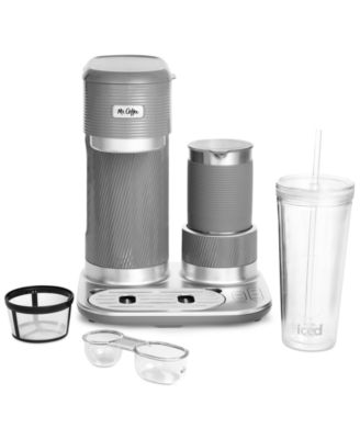 4-in-1 Single-Serve Latte Lux, Iced Hot Coffee Maker with Milk Frother