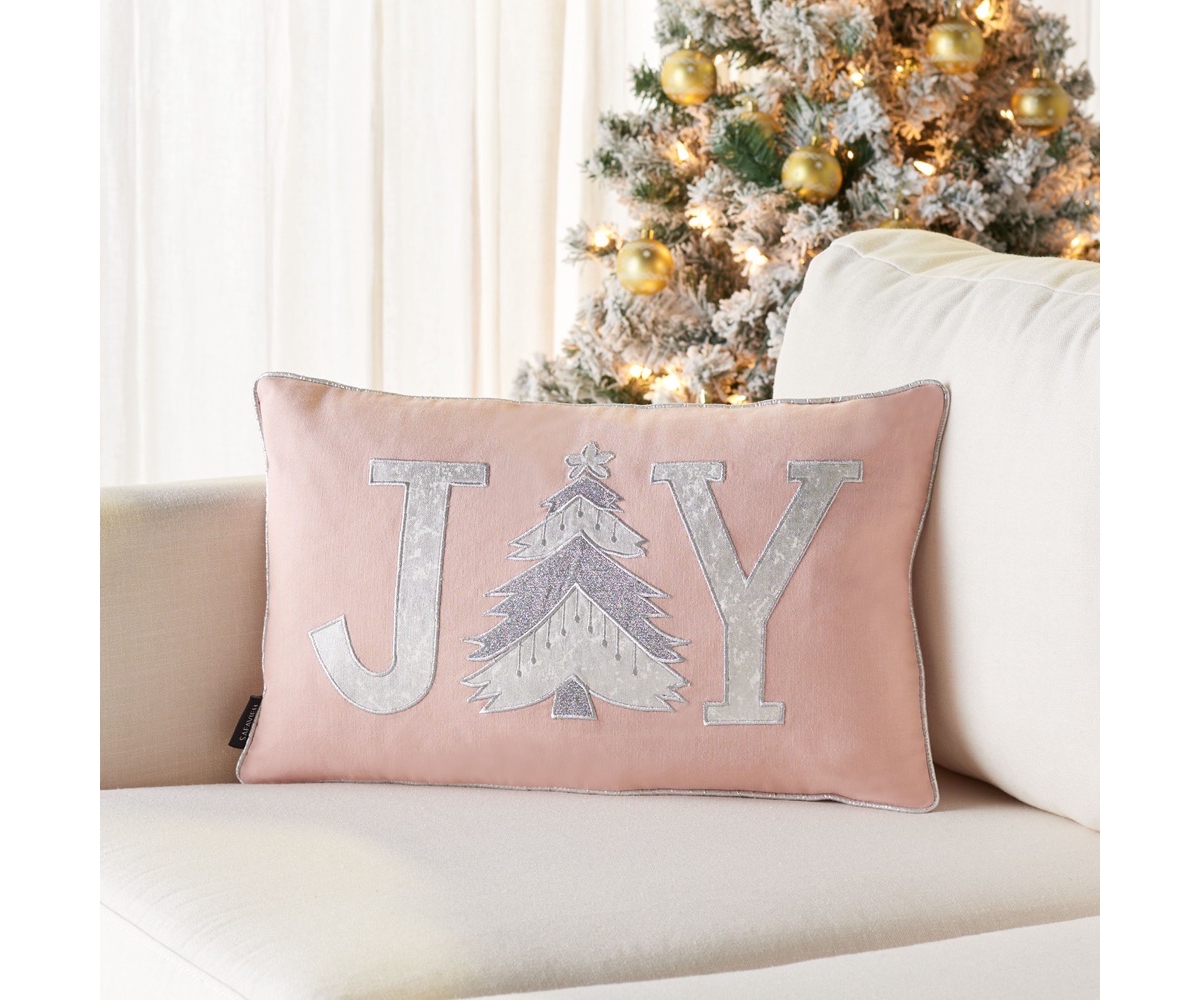 Safavieh Joy Holiday Tree Pillow