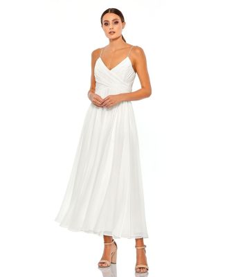 Women's Ieena Faux Wrap Sleeveless Flowy Dress