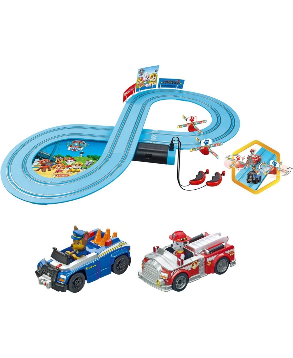 Carrera First Paw Patrol Slot Car Race Track Set In No Color