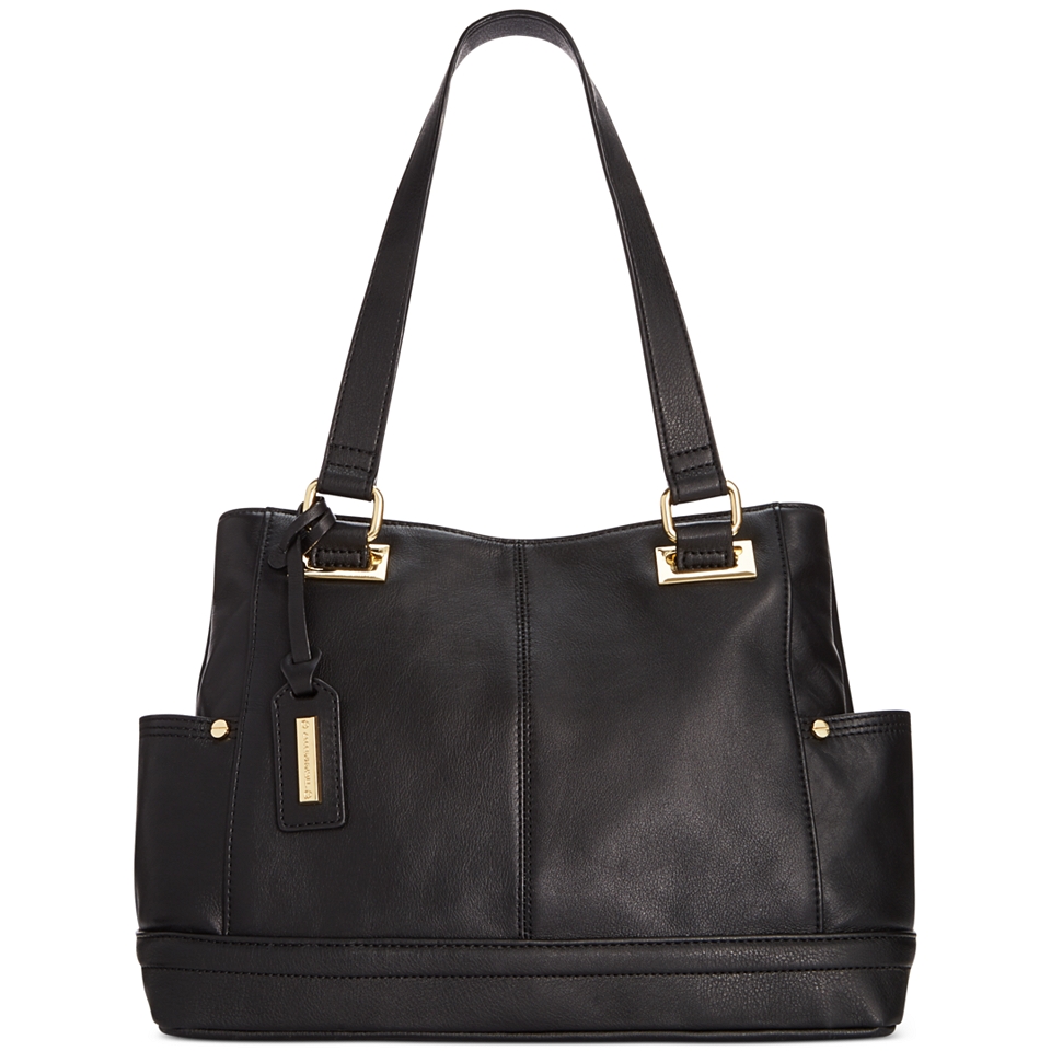 Tignanello Pretty Pockets Smooth Leather Shopper   Handbags