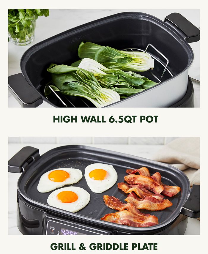 GreenPan Bistro Noir MultiFunction Deluxe Electric Skillet Macy