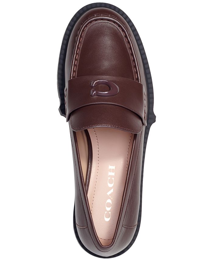 Macys discount coach loafers