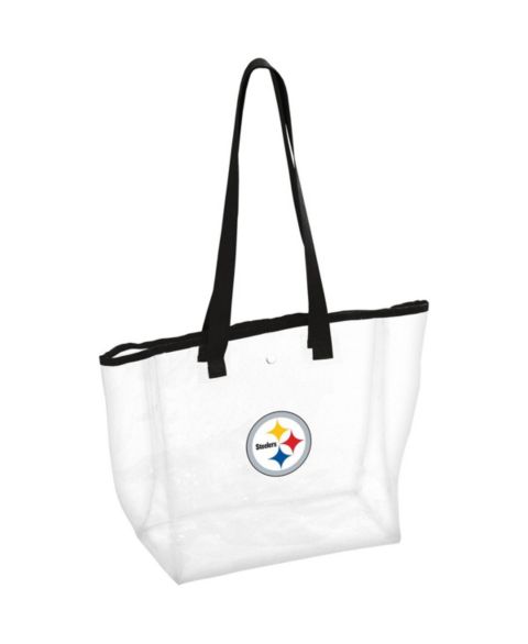 Женская сумка Logo Brands Pittsburgh Steelers Stadium Clear Tote