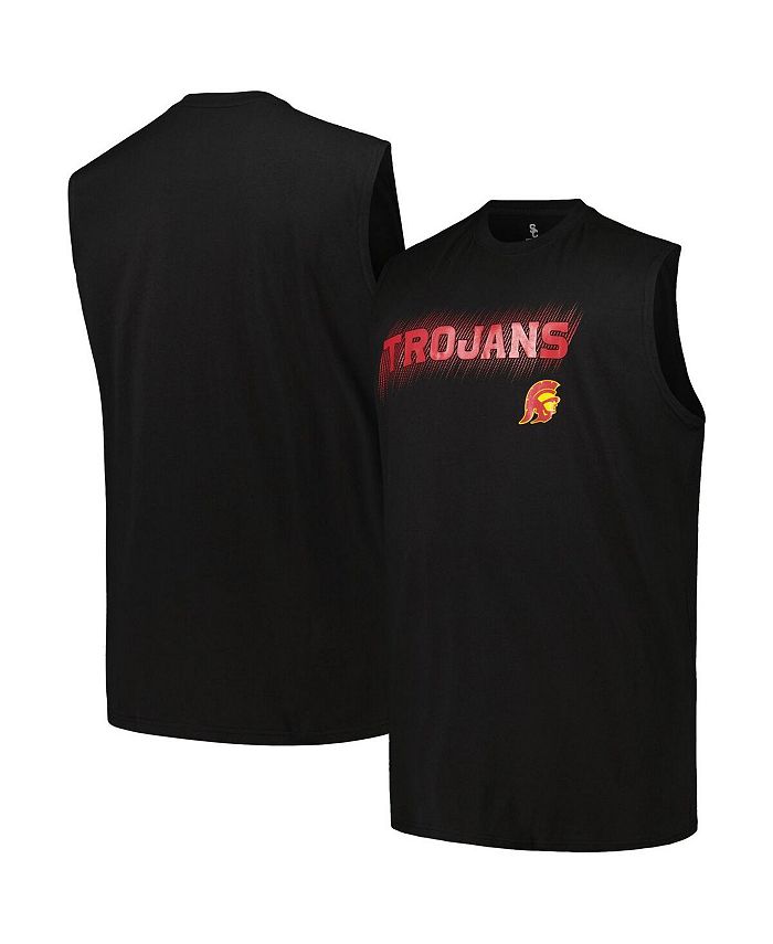 Profile Men's Black USC Trojans Big and Tall Tank Top Macy's