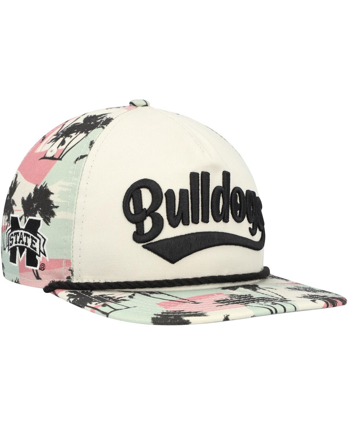 New Era Men's  Cream Mississippi State Bulldogs High Tide Golfer Snapback Hat