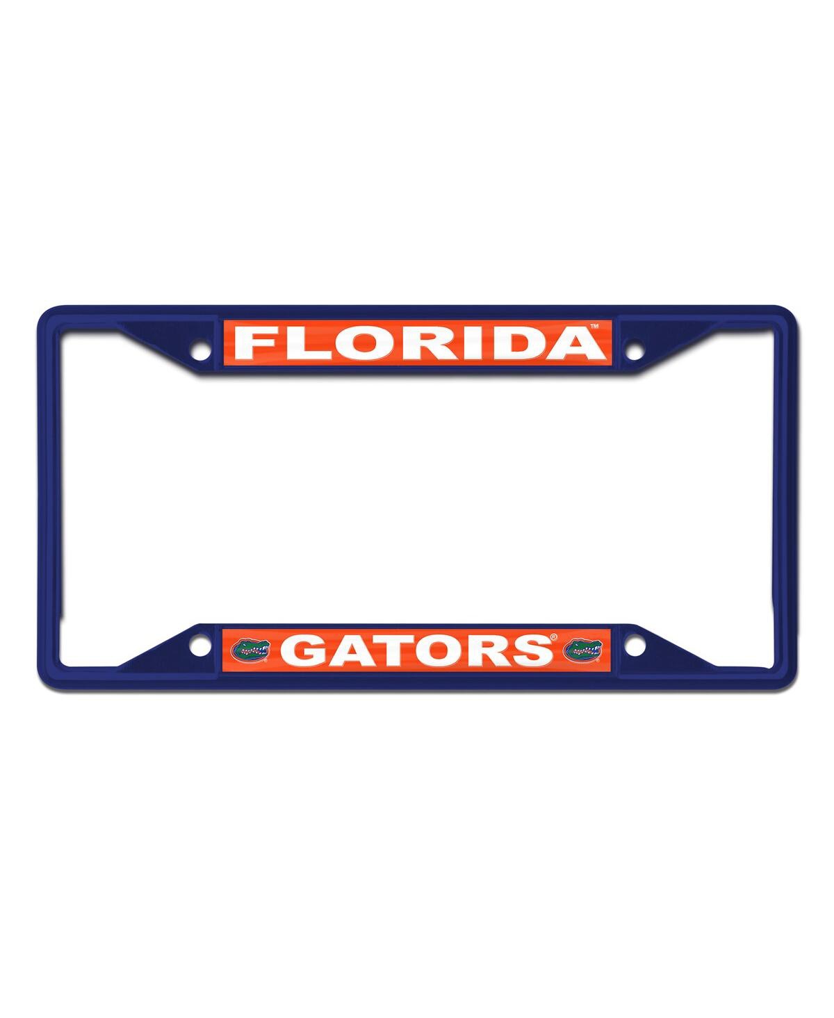 Wincraft Florida Gators Chrome Color License Plate Frame In Blue