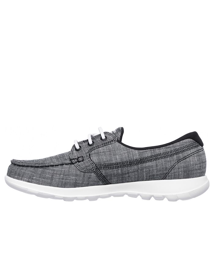 womens skechers go walk boat shoes