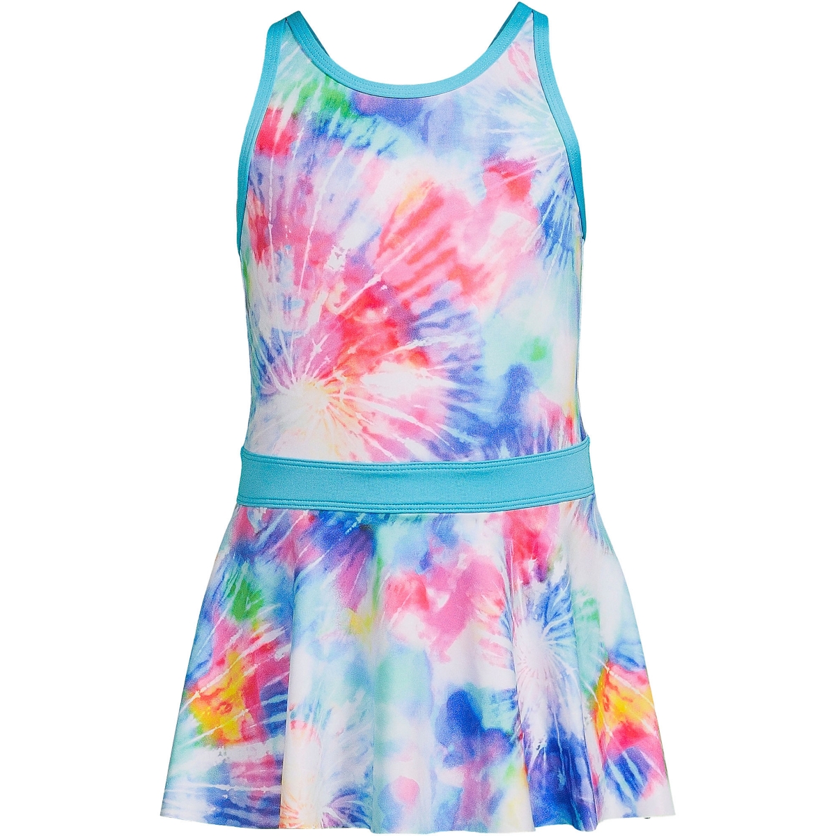 lands end tie dye bathing suit