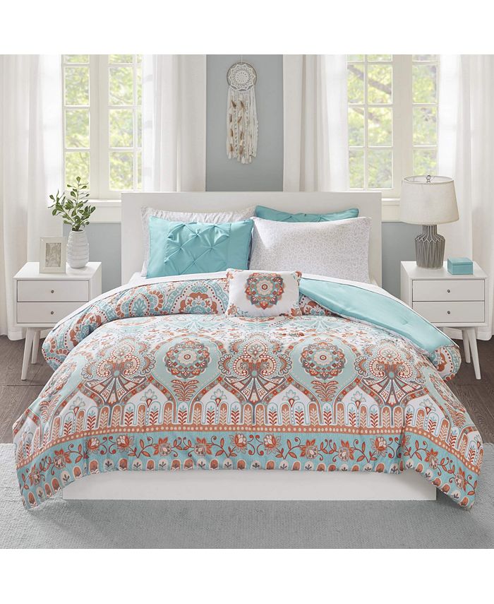 Gracie Mills Boho Comforter Set with Bed Sheets Macy's