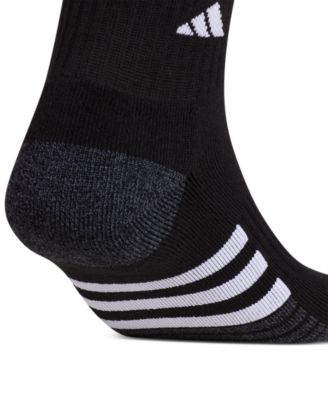 Men's 3-pk. Cushioned Quarter Logo Socks