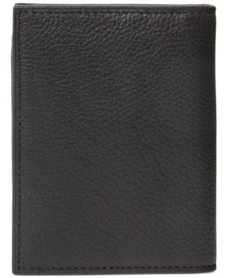 Men's Pebbled Leather Billfold
