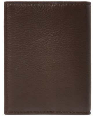 Men's Pebbled Leather Billfold