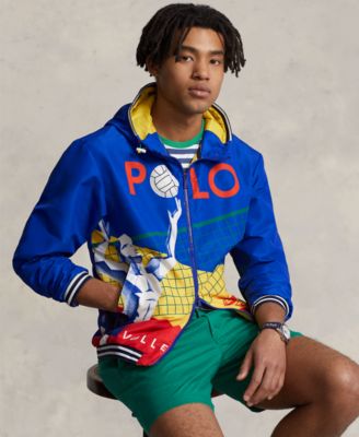 Polo Ralph Lauren Men's Graphic Hooded Jacket - Macy's