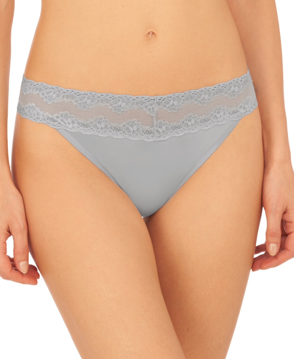 Natori Bliss Perfection Thong in Stormy