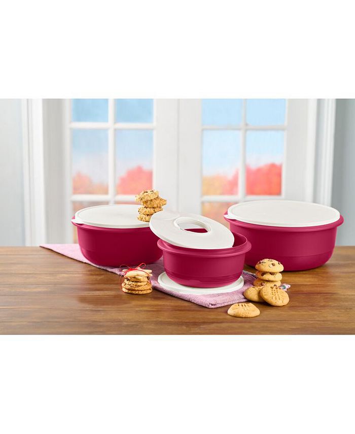 Tupperware Ultimate Mixing Bowl 7 Piece Set Macy's