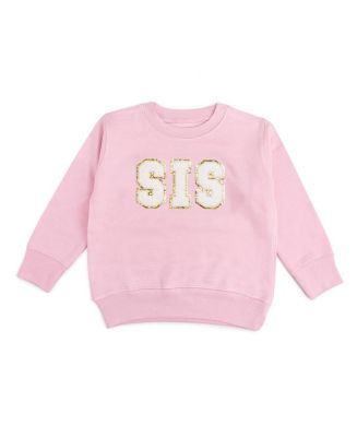Sweet Wink Little and Big Girls Sis Patch Sweatshirt - Macy's