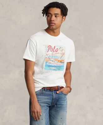 Polo Ralph Lauren - Men's Classic-Fit Jersey Graphic T-Shirt