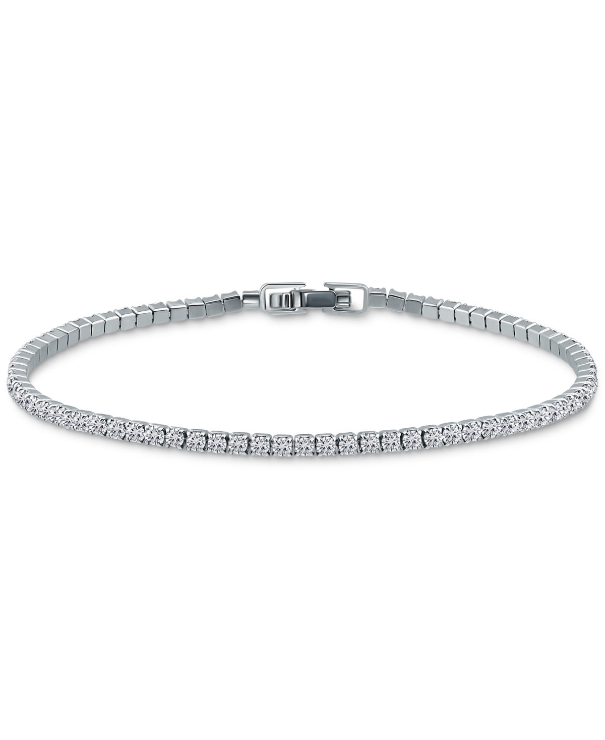 Giani Bernini Cubic Zirconia Tennis Bracelet in Sterling Created for Macy's - Silver