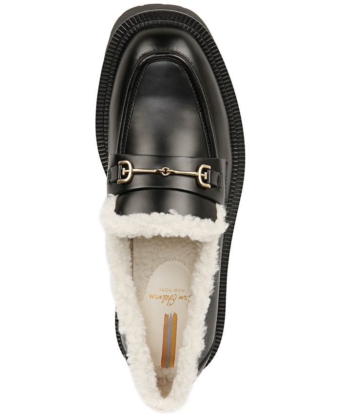 Sam edelman fur loafers on sale