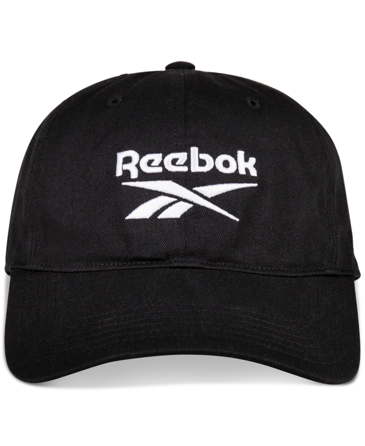 Reebok Twill Logo Cap In Black