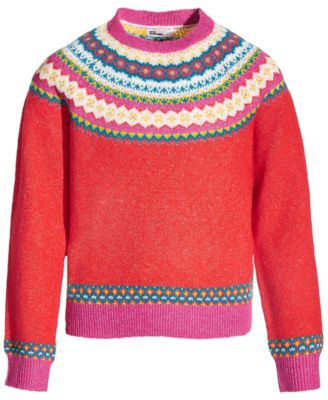 Epic Threads - Toddler & Little Girls Fairisle Pullover Sweater
