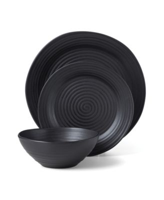 Ridge 12 Pc. Dinnerware Set, Service for 4