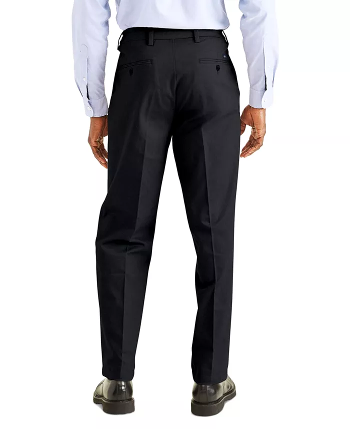 Men's Signature Classic Fit Iron Free Khaki Pants with Stain Defender - thumbnail 2